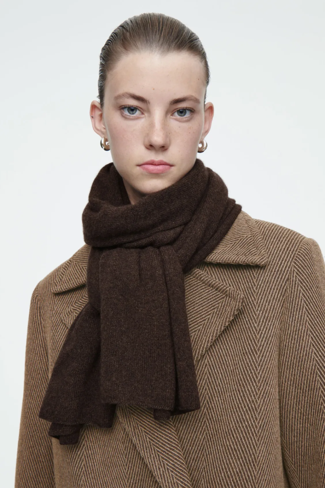 COS PURE CASHMERE SCARF-Women Hats & Scarves | Cashmere