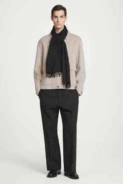 COS PURE CASHMERE SCARF- Hats & Scarves | Cashmere