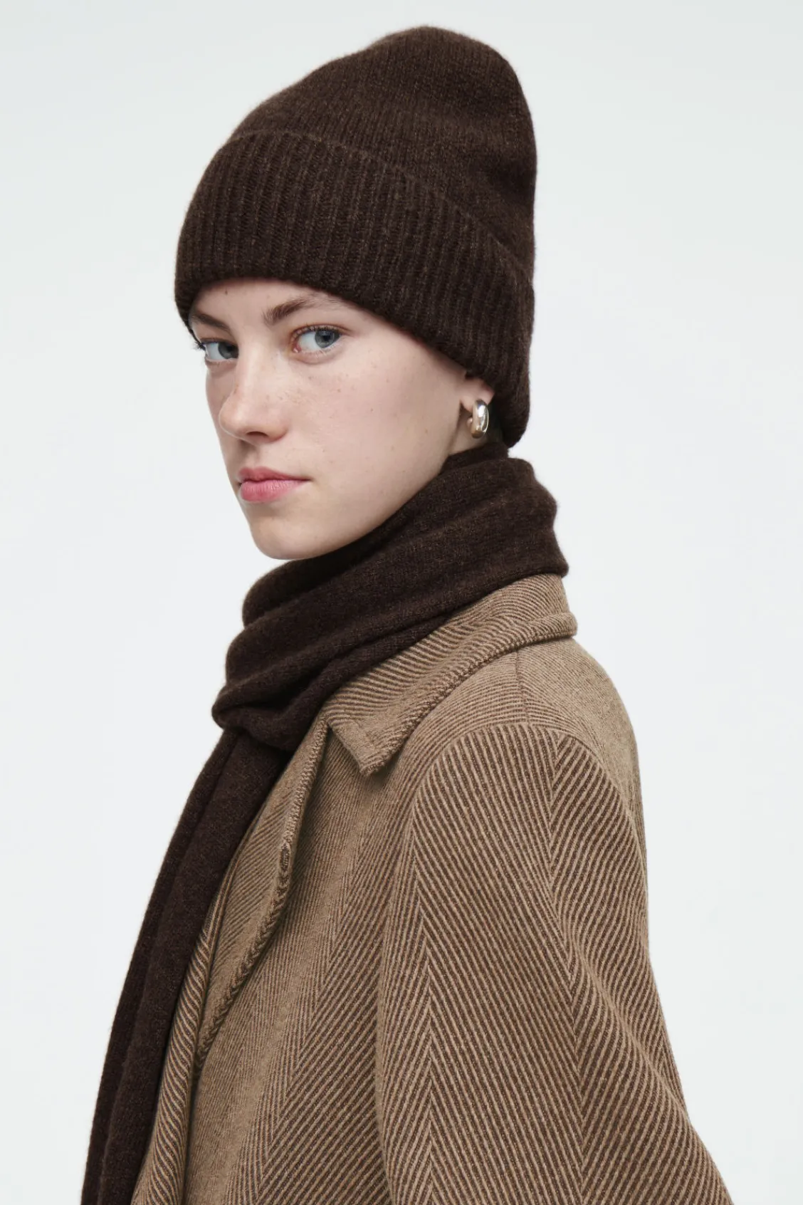 COS PURE CASHMERE SCARF-Women Hats & Scarves | Cashmere