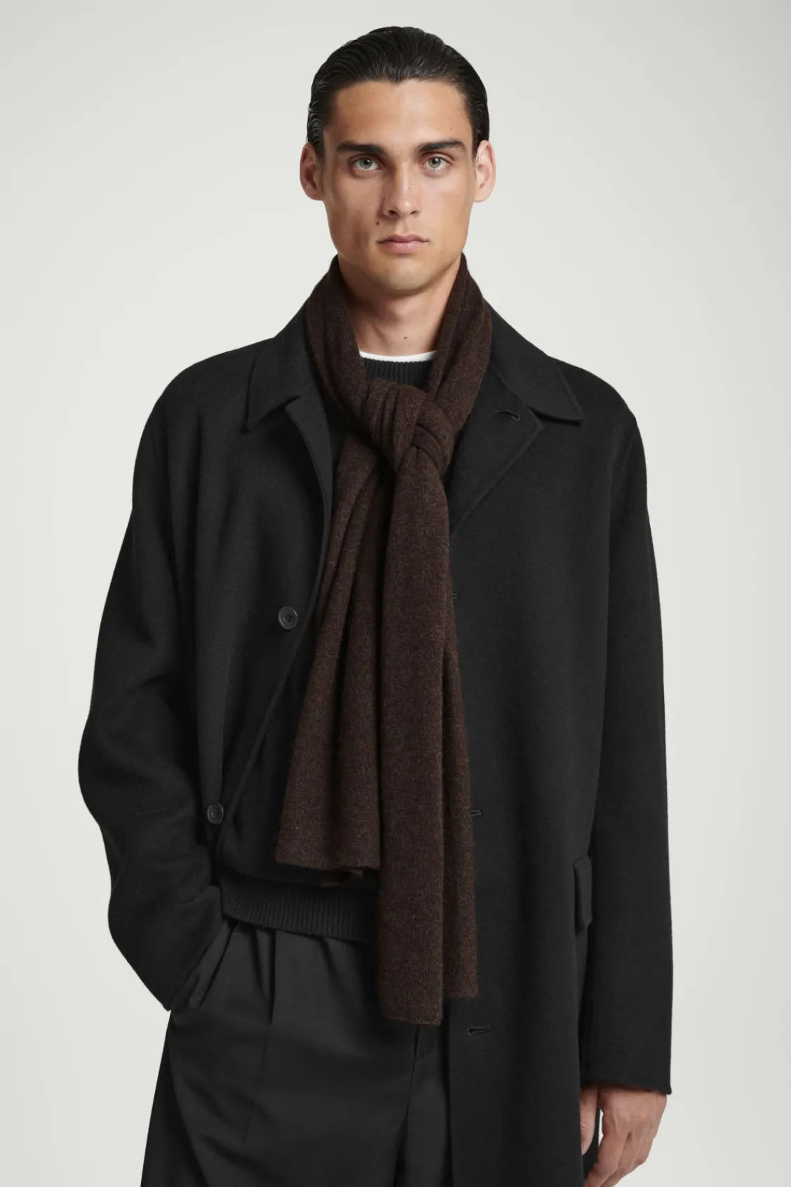 COS PURE CASHMERE SCARF-Women Hats & Scarves | Cashmere