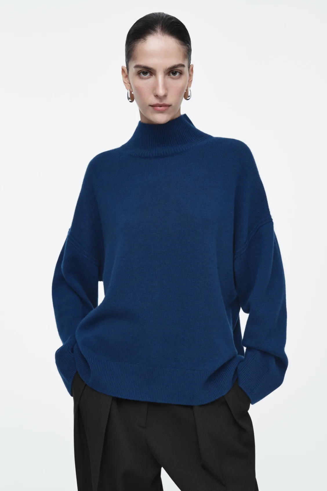 COS PURE CASHMERE TURTLENECK SWEATER-Women Cashmere | Sweaters & Cardigans