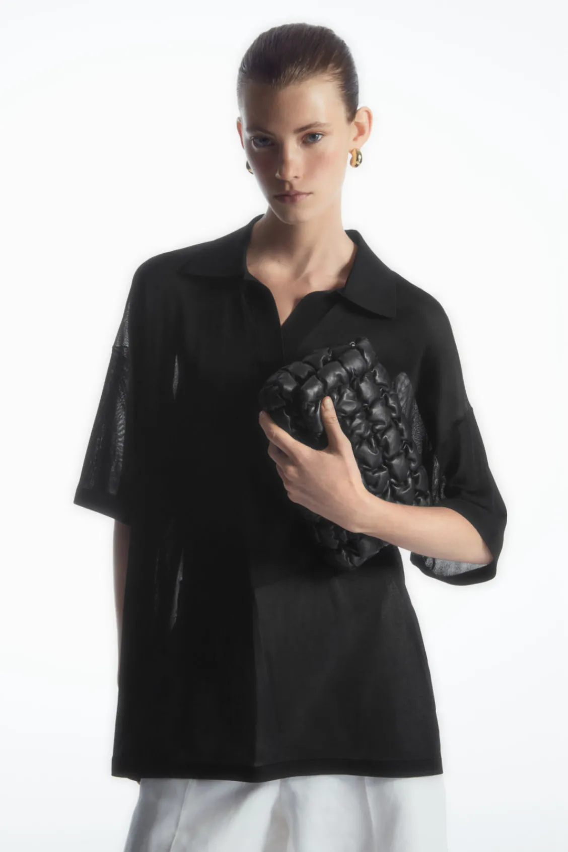COS QUILTED CROSSBODY - LEATHER-Women Bags