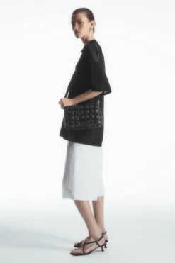 COS QUILTED CROSSBODY - LEATHER-Women Bags