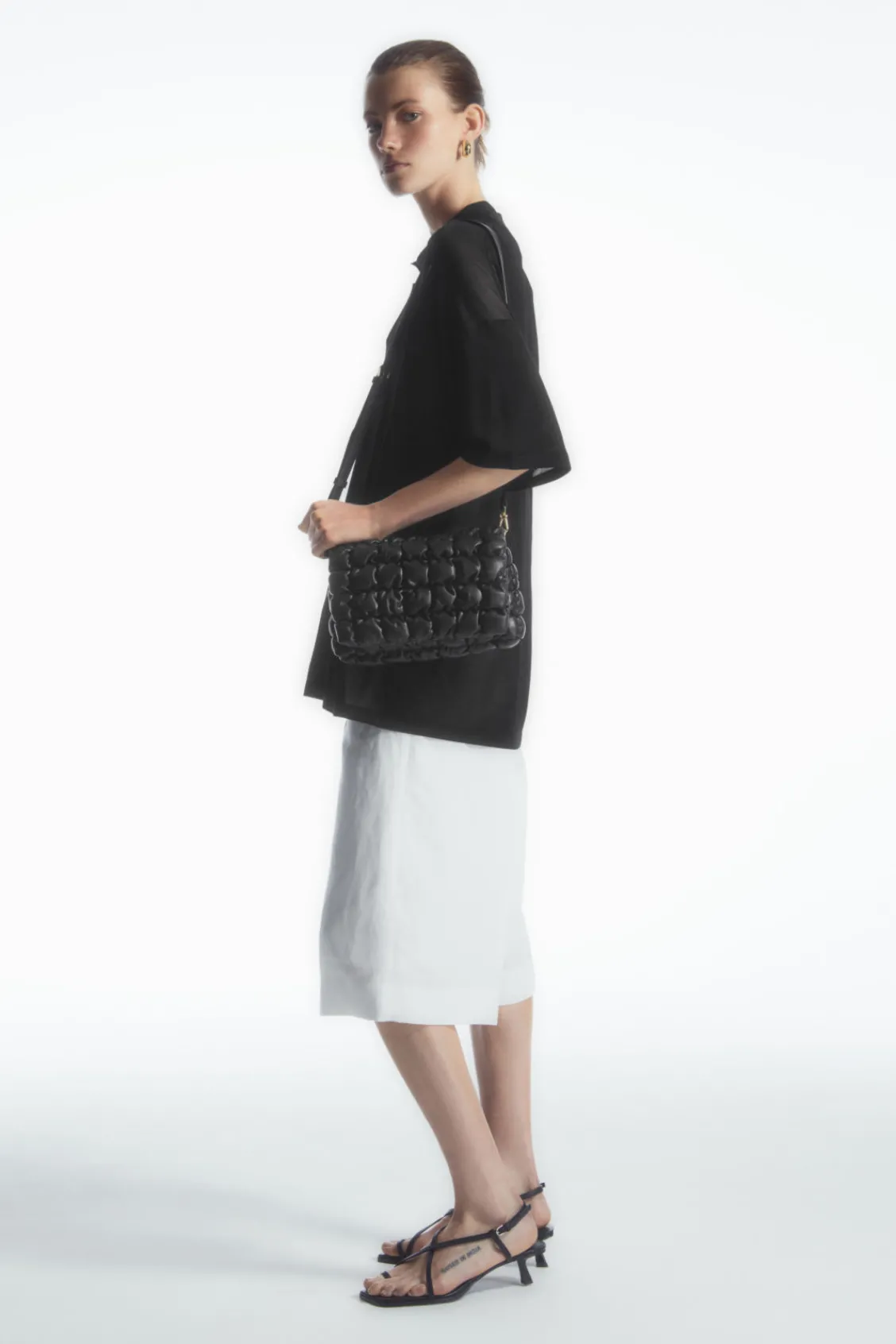 COS QUILTED CROSSBODY - LEATHER-Women Bags