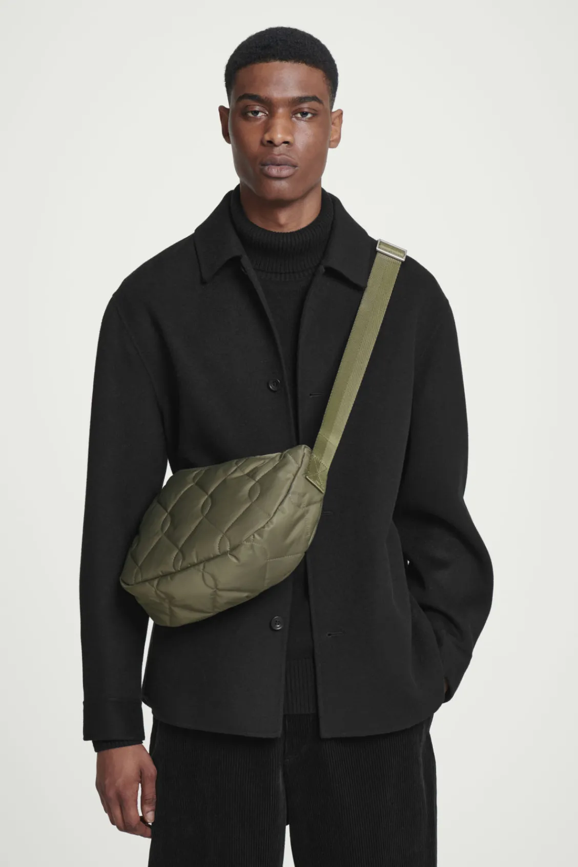 COS QUILTED CROSSBODY BAG - NYLON- Bags & Wallets