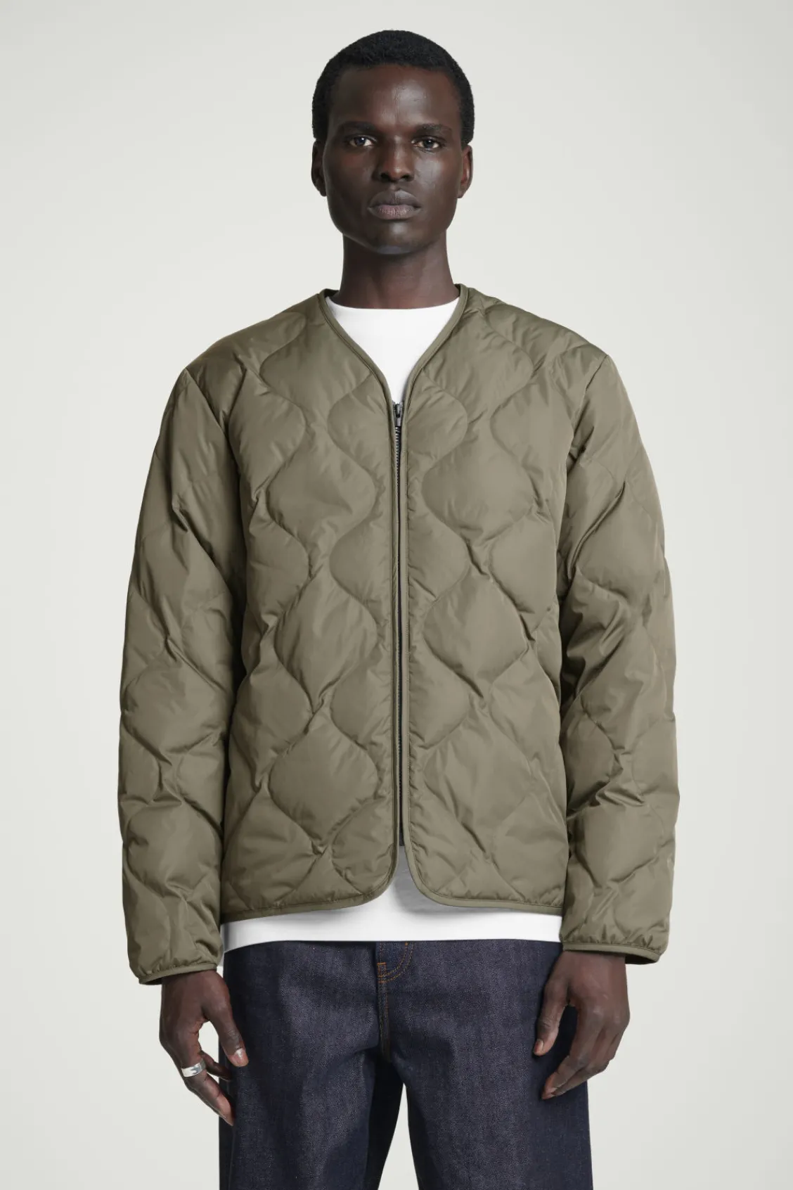 COS QUILTED DOWN LINER JACKET- Coats & Jackets