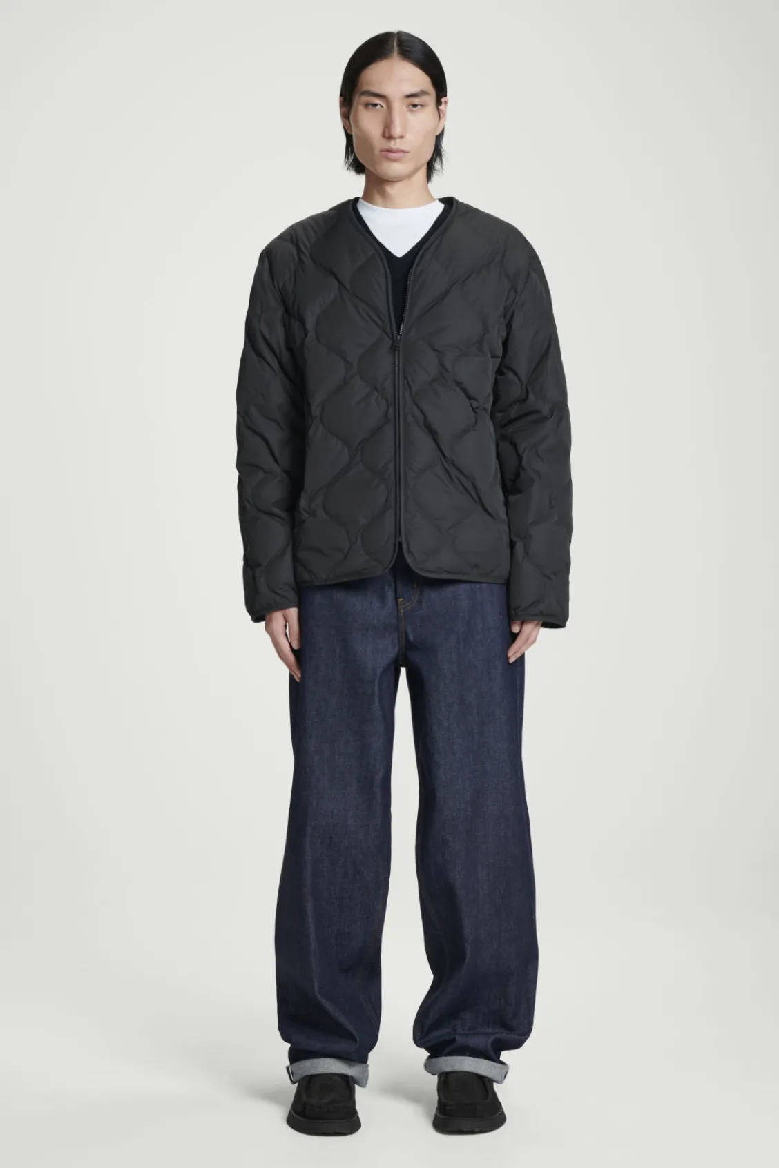 COS QUILTED DOWN LINER JACKET- Coats & Jackets