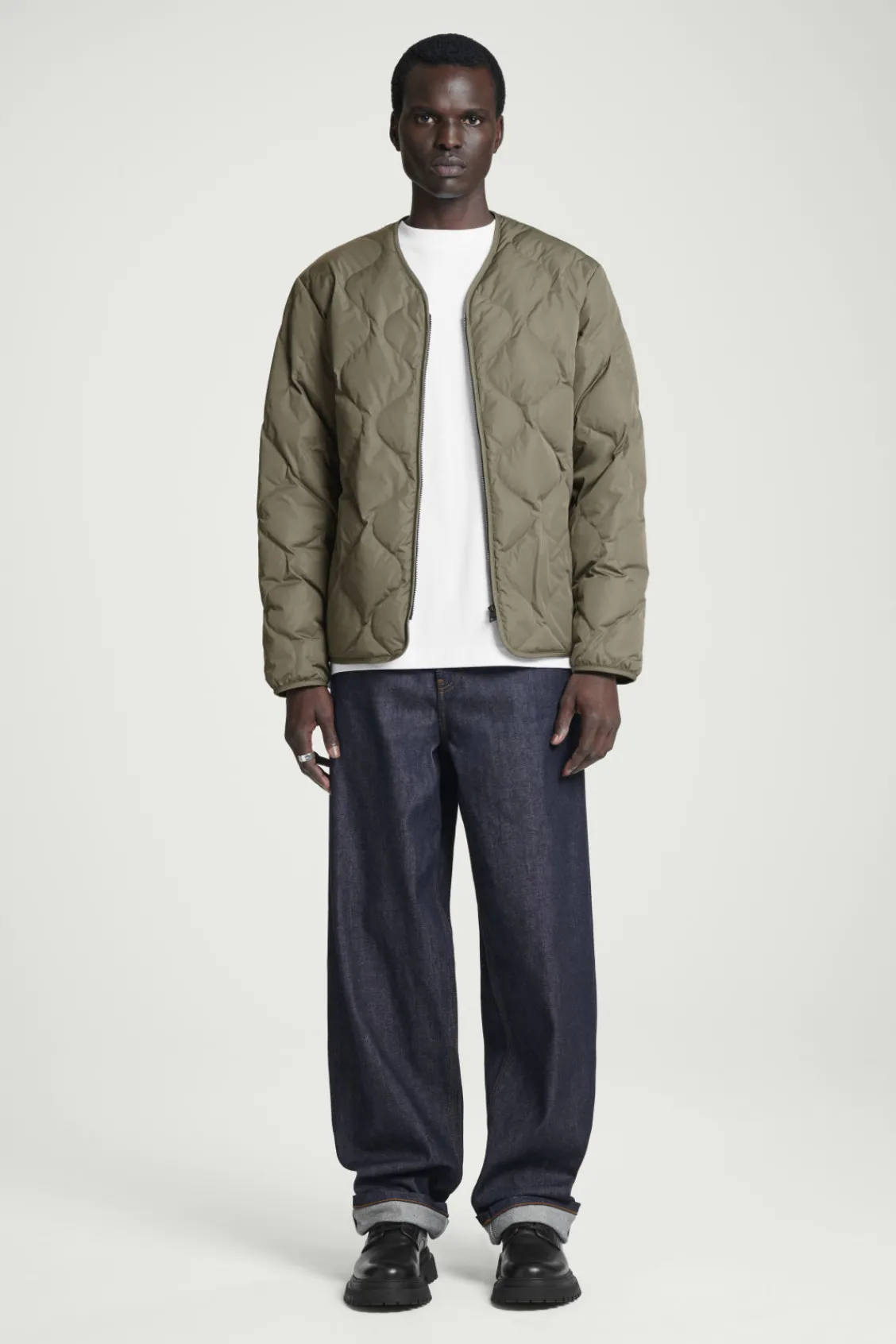 COS QUILTED DOWN LINER JACKET- Coats & Jackets
