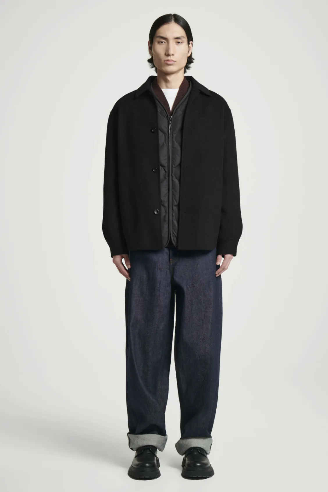 COS QUILTED DOWN LINER JACKET- Coats & Jackets