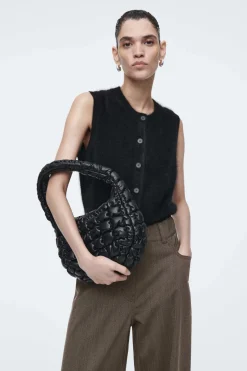 COS QUILTED MINI BAG - LEATHER-Women Bags