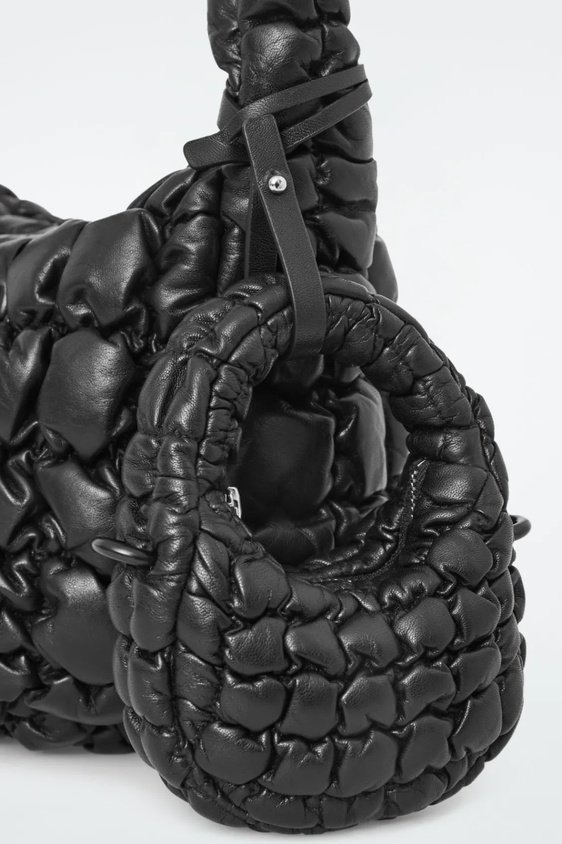 COS QUILTED NANO CROSSBODY - LEATHER-Women Bags