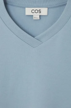 COS REGULAR BOXY V-NECK T-SHIRT-Women T-Shirts | Tops