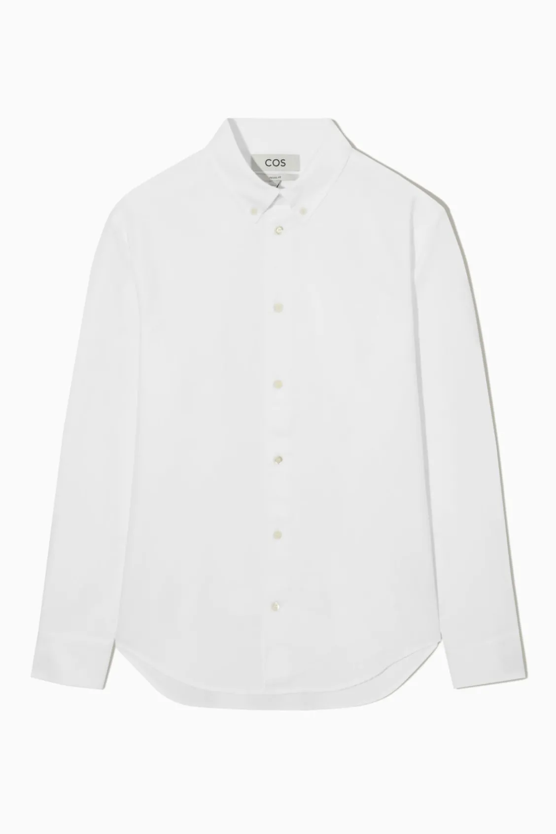 COS REGULAR BUTTON-DOWN COLLAR COTTON OXFORD SHIRT- Shirts
