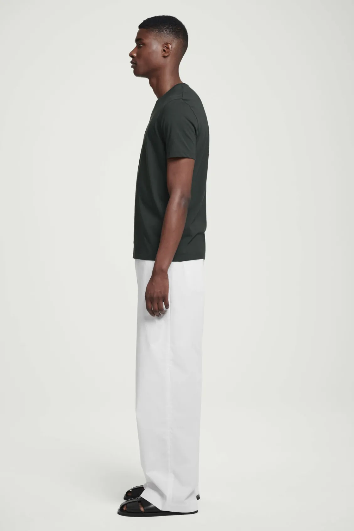 COS REGULAR COTTON T-SHIRT- T-Shirts