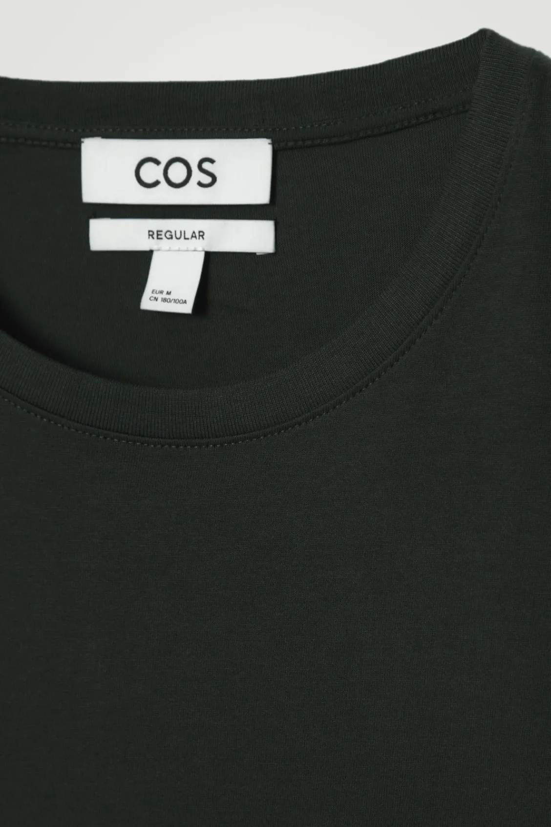 COS REGULAR COTTON T-SHIRT- T-Shirts