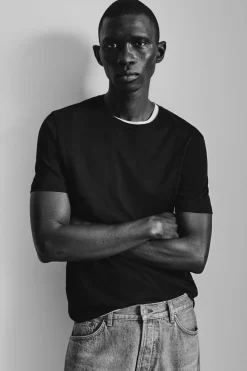 COS REGULAR COTTON T-SHIRT- T-Shirts