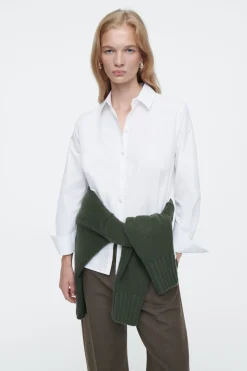 COS REGULAR CURVED-HEM SHIRT-Women Shirts & Blouses | Tops