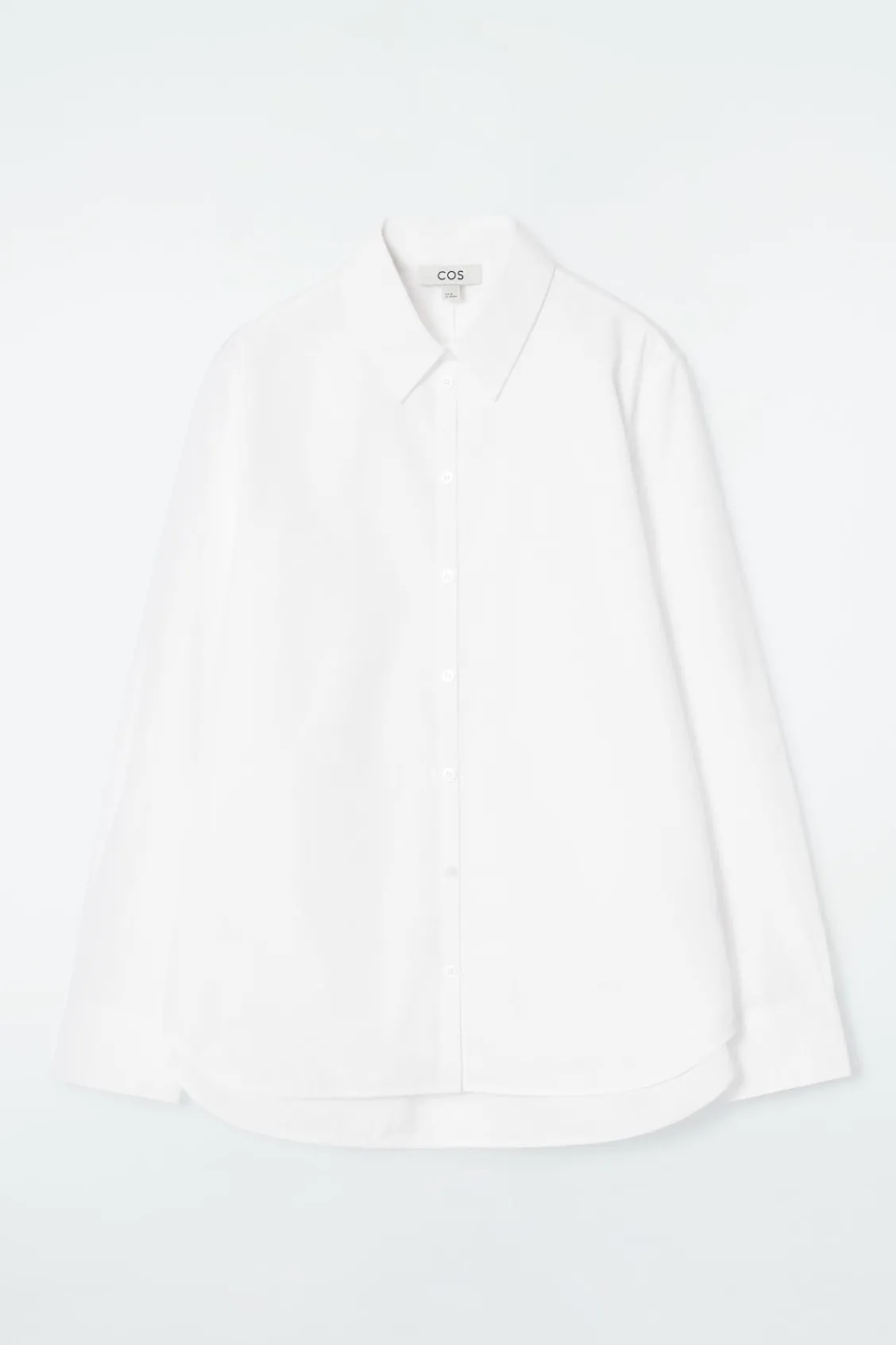 COS REGULAR CURVED-HEM SHIRT-Women Shirts & Blouses | Tops