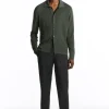 COS REGULAR ELASTICATED WOOL-TWILL TAPERED PANTS- Pants