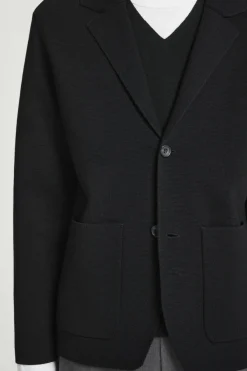 COS REGULAR KNITTED MERINO-WOOL BLAZER- Suits & Tailoring