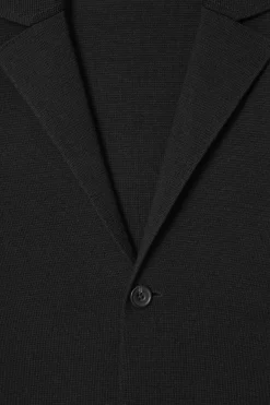 COS REGULAR KNITTED MERINO-WOOL BLAZER- Suits & Tailoring