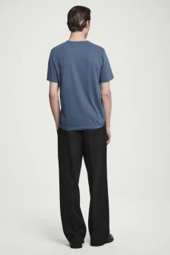 COS REGULAR LIGHTWEIGHT BRUSHED-COTTON T-SHIRT- T-Shirts