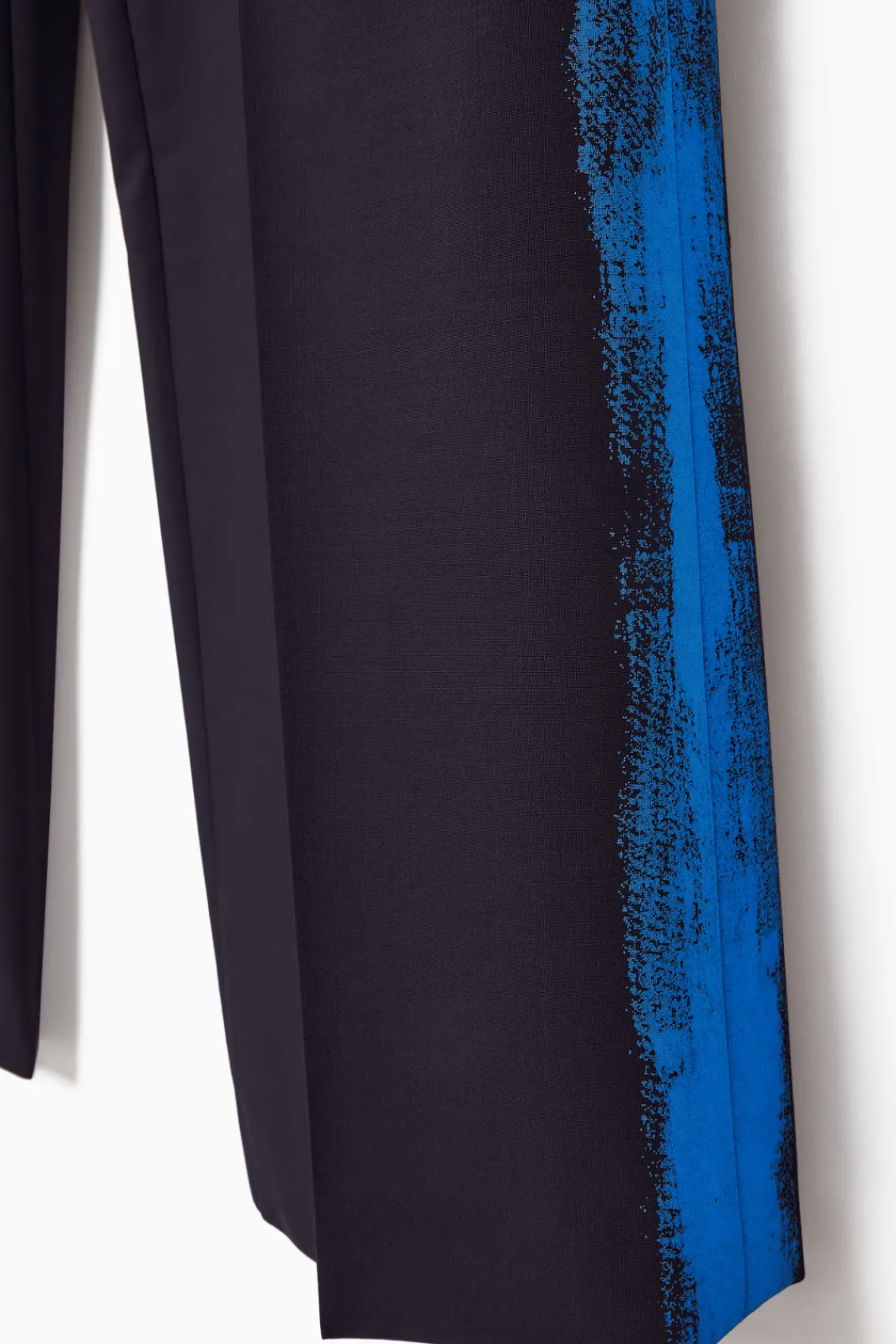 COS REGULAR PAINTED STRAIGHT-LEG WOOL PANTS-Women Pants