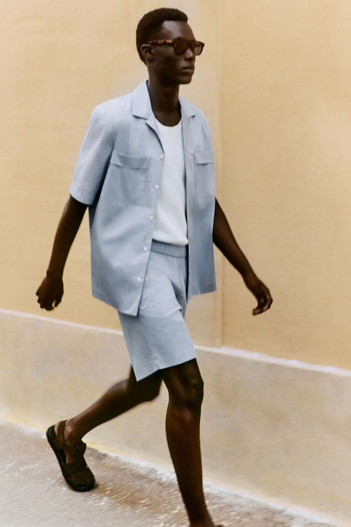 COS REGULAR UTILITY COTTON SHORT-SLEEVED SHIRT- Matching Sets | Shirts