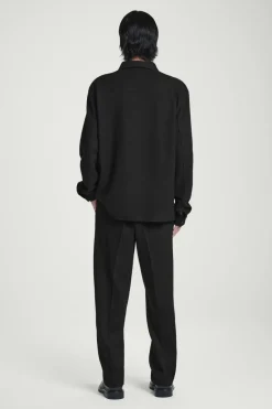 COS RELAXED BOILED-WOOL OVERSHIRT- Coats & Jackets | Shirts