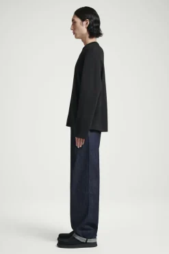 COS RELAXED COTTON-JERSEY LONG-SLEEVED T-SHIRT- T-Shirts
