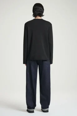 COS RELAXED COTTON-JERSEY LONG-SLEEVED T-SHIRT- T-Shirts