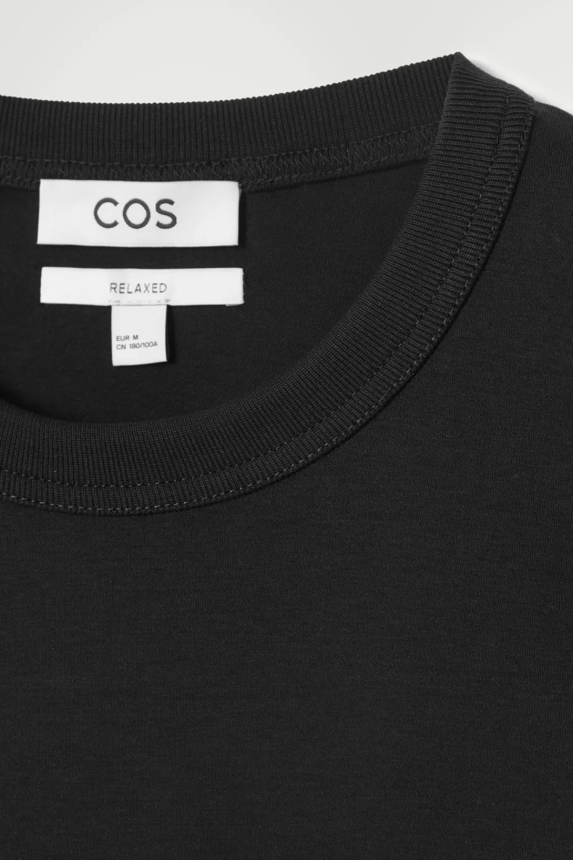 COS RELAXED COTTON-JERSEY LONG-SLEEVED T-SHIRT- T-Shirts