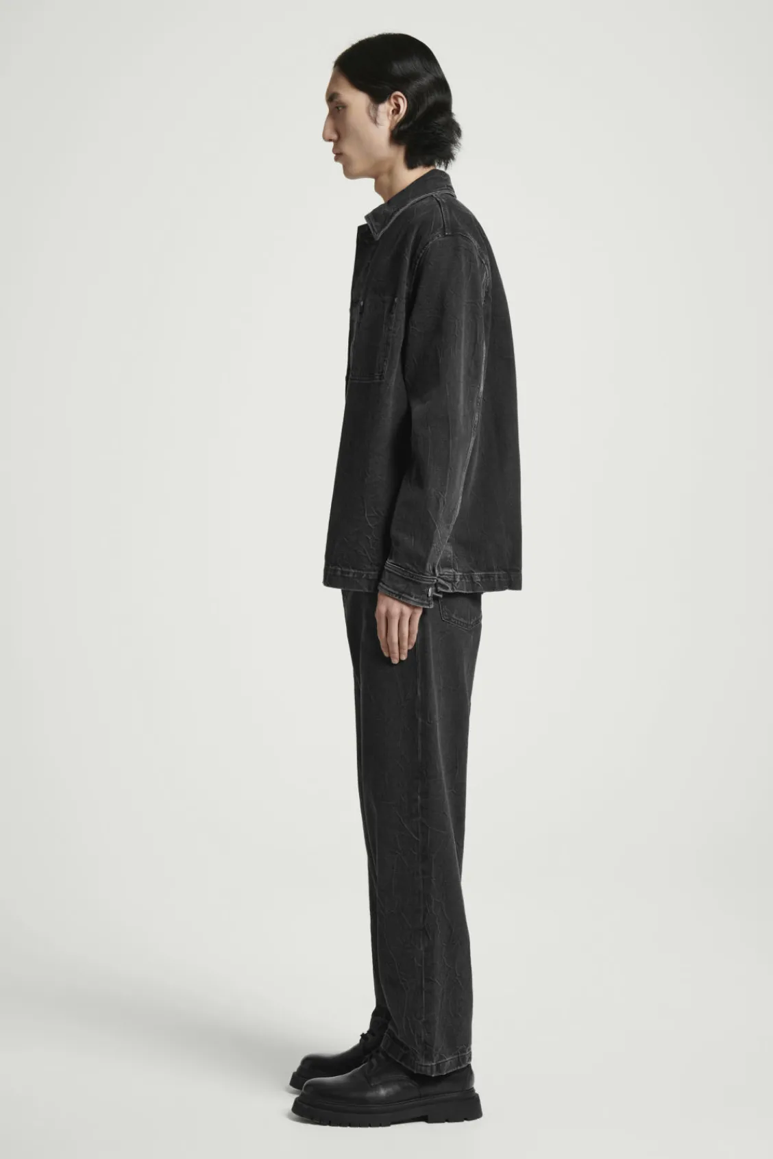 COS RELAXED DENIM OVERSHIRT- Shirts | Coats & Jackets