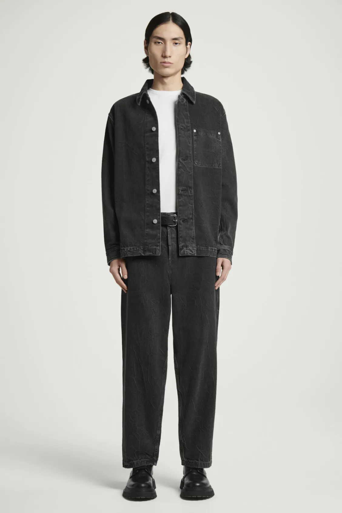 COS RELAXED DENIM OVERSHIRT- Shirts | Coats & Jackets
