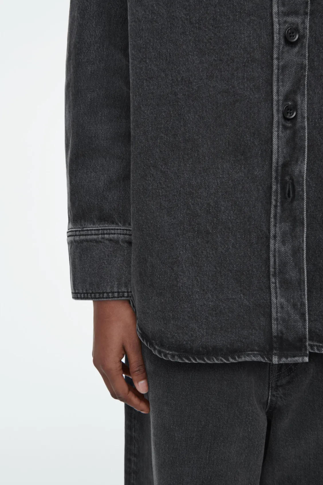 COS RELAXED DENIM SHIRT-Women Shirts & Blouses | Tops