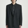COS RELAXED DOUBLE-BREASTED WOOL BLAZER- Suits & Tailoring | Coats & Jackets