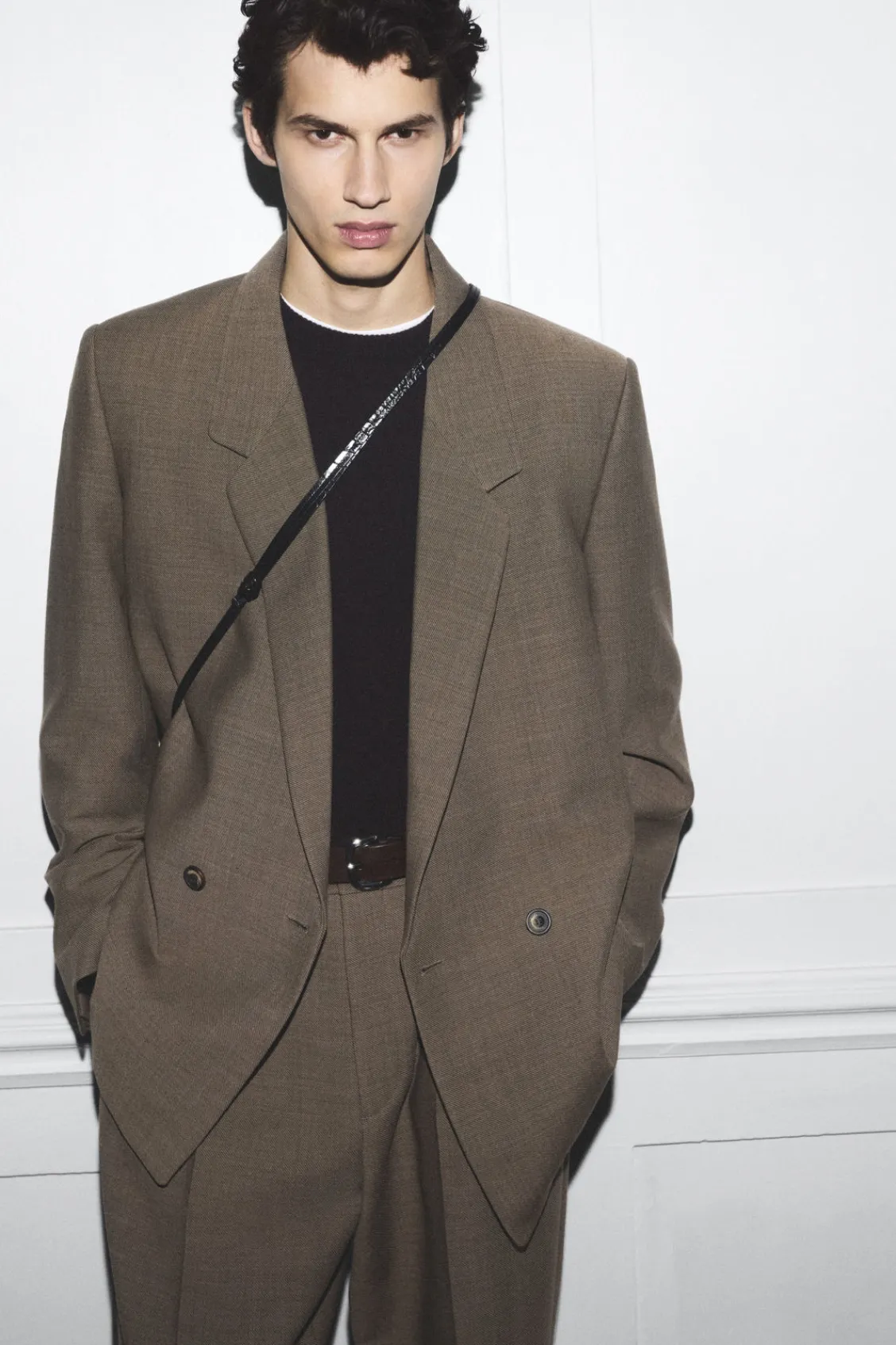 COS RELAXED DOUBLE-BREASTED WOOL-BLEND BLAZER- Coats & Jackets | Suits & Tailoring