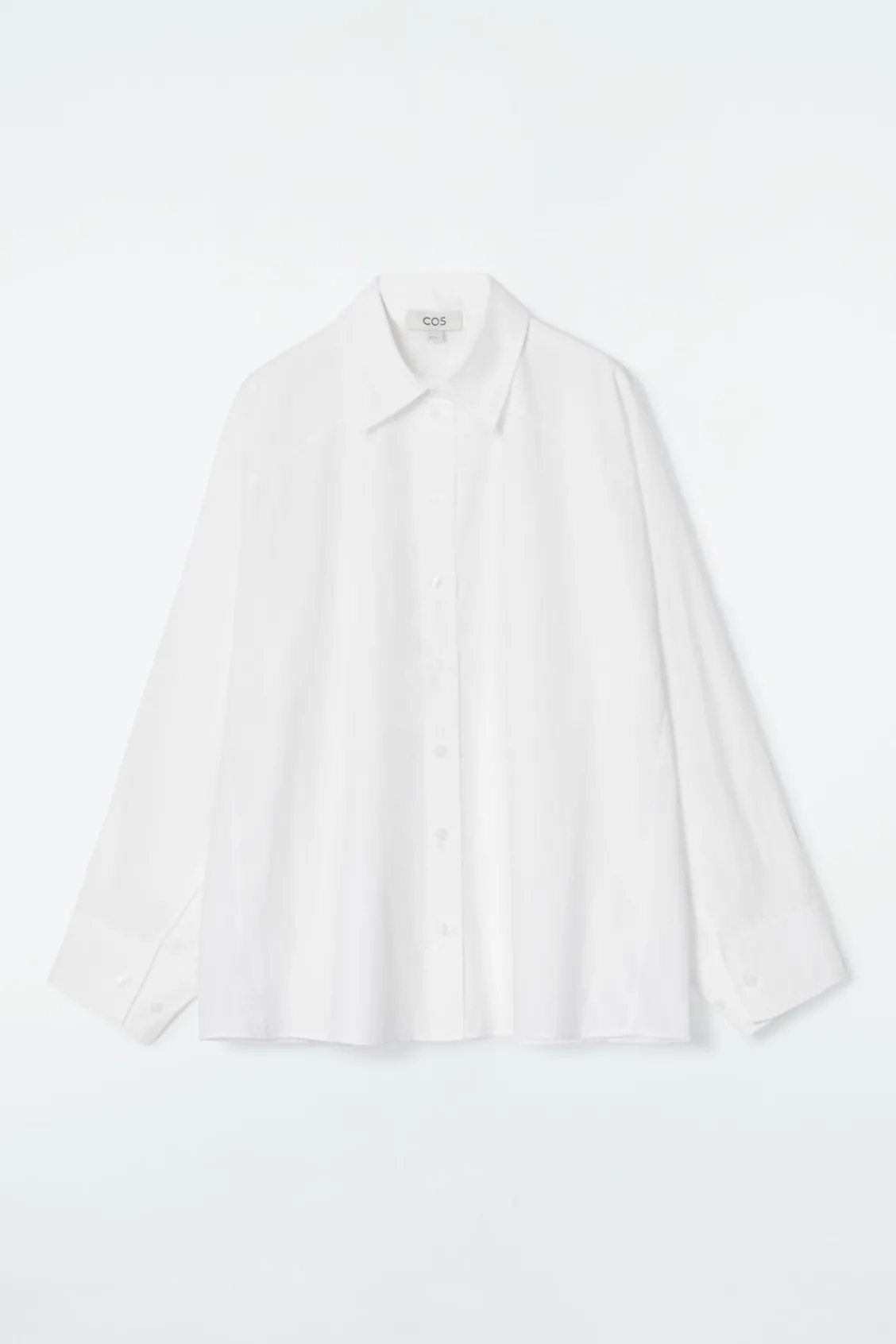 COS RELAXED DOUBLE-CUFF SHIRT-Women Tops | Shirts & Blouses