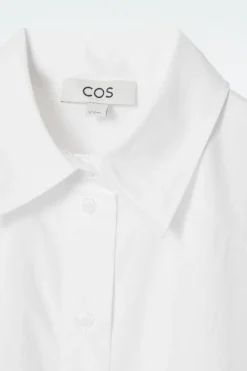 COS RELAXED DOUBLE-CUFF SHIRT-Women Tops | Shirts & Blouses