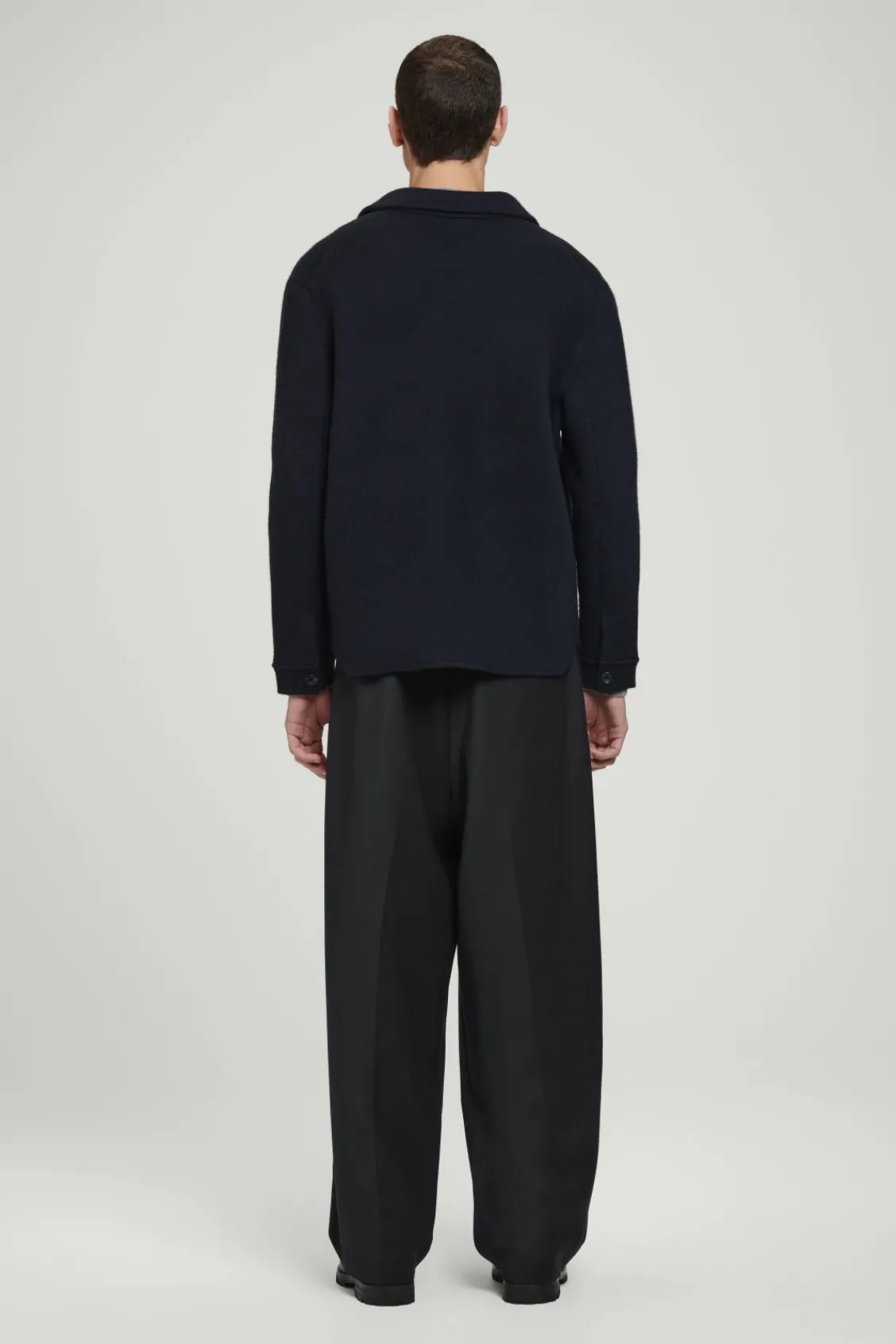 COS RELAXED DOUBLE-FACED WOOL OVERSHIRT- Shirts | Coats & Jackets