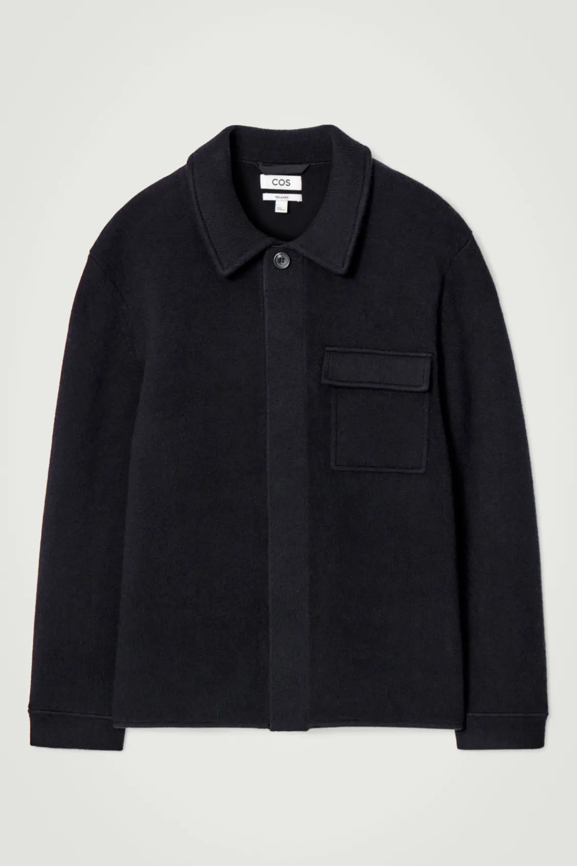COS RELAXED DOUBLE-FACED WOOL OVERSHIRT- Shirts | Coats & Jackets