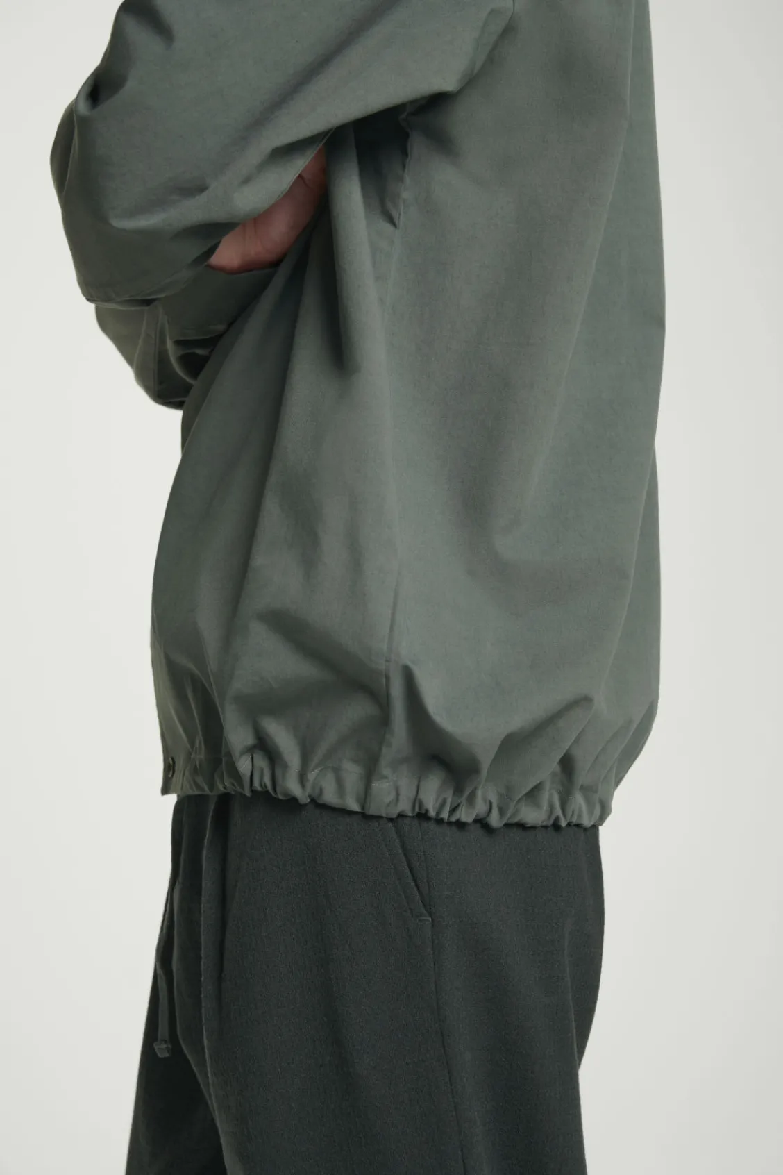 COS RELAXED DRAWSTRING COTTON SHIRT- Shirts