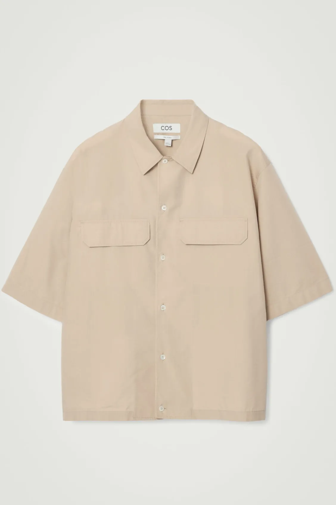 COS RELAXED FLAP-POCKET UTILITY SHIRT- Shirts