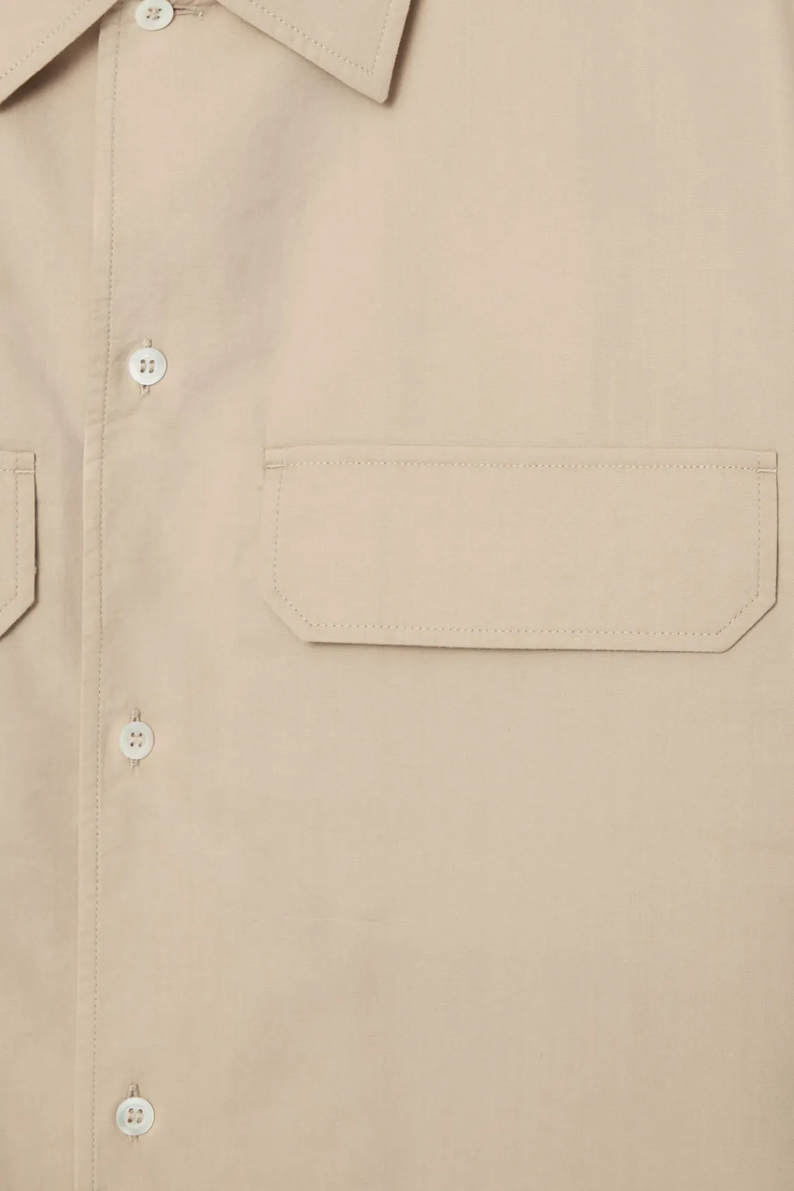 COS RELAXED FLAP-POCKET UTILITY SHIRT- Shirts