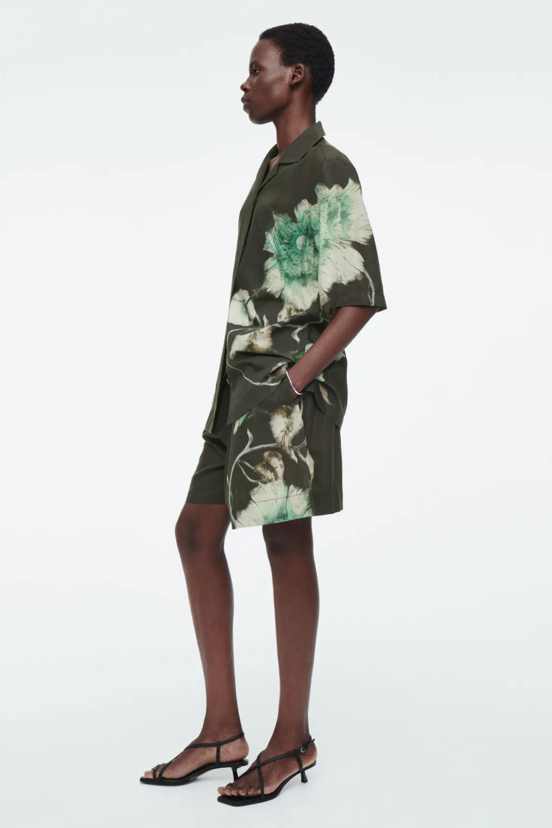 COS RELAXED FLORAL RESORT SHIRT-Women Shirts & Blouses | Tops