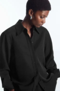 COS RELAXED FLUID SHIRT-Women Shirts & Blouses | Tops