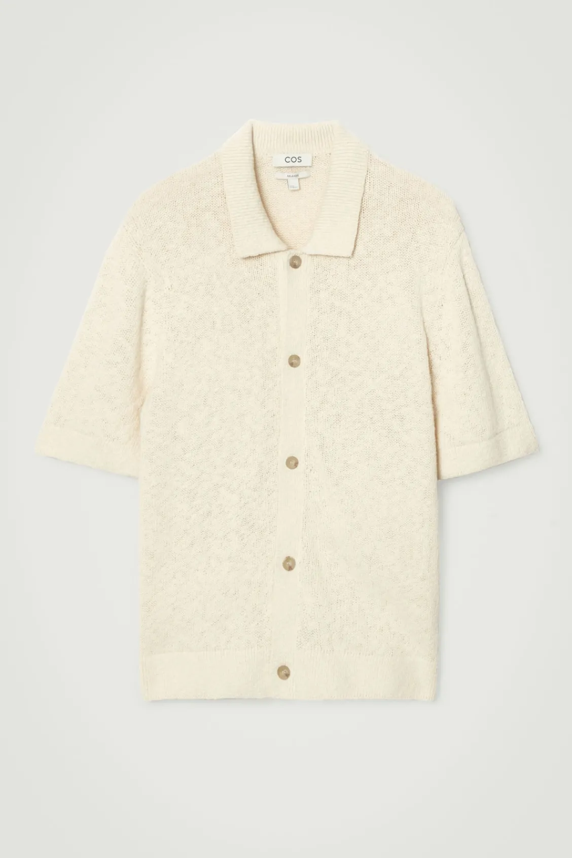 COS RELAXED MÉLANGE-KNIT SHIRT- Sweaters & Cardigans | Shirts