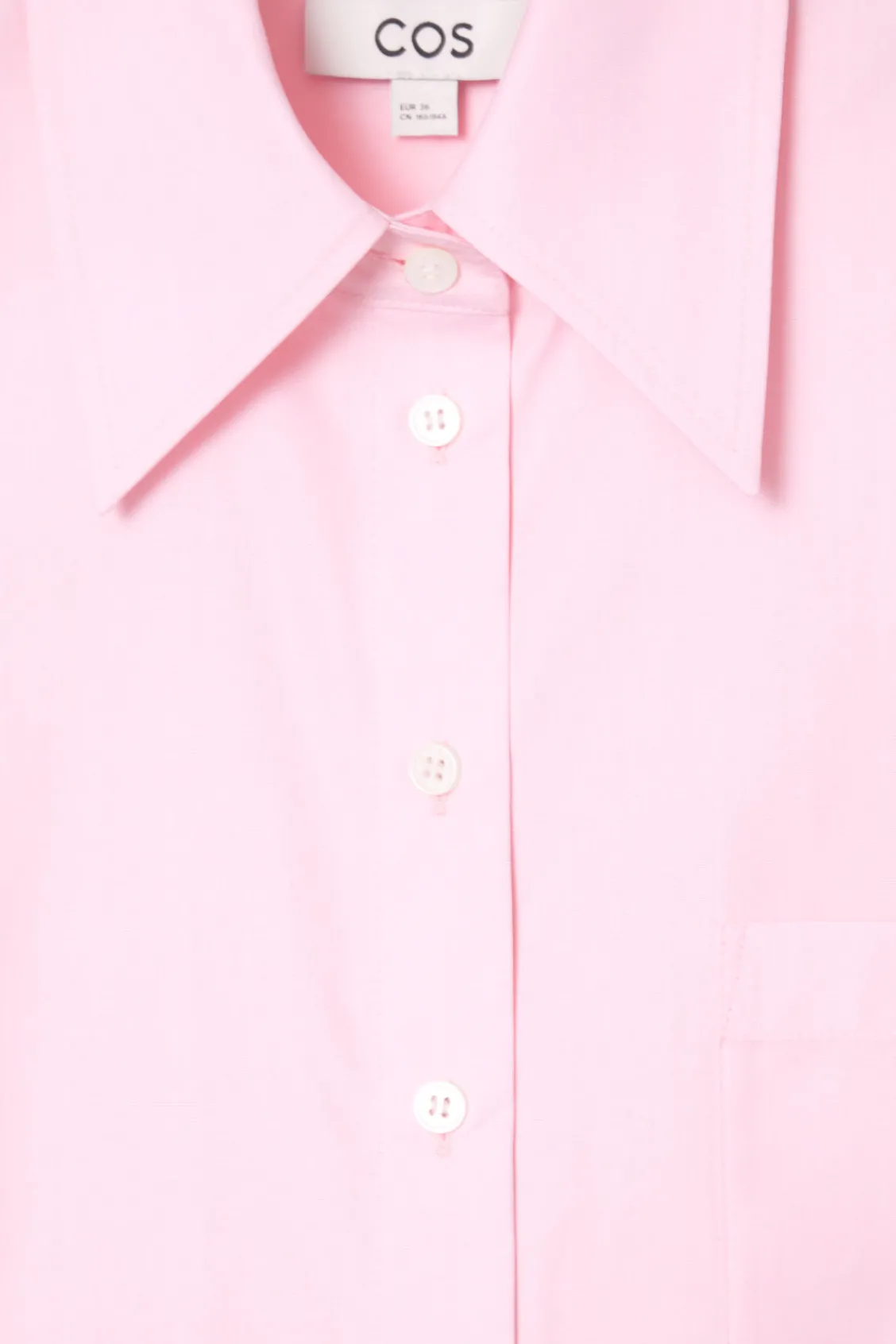 COS RELAXED SHORT-SLEEVED COTTON SHIRT-Women Shirts & Blouses | Tops