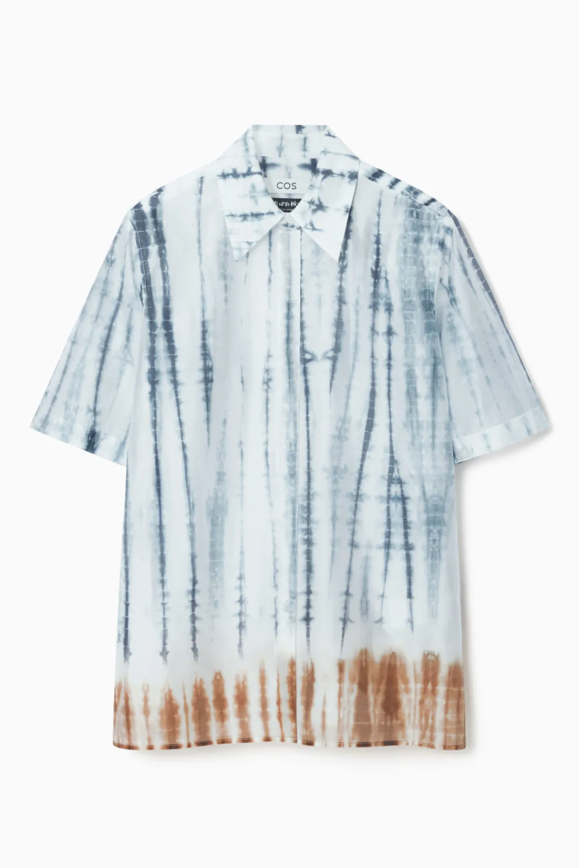 COS RELAXED SHORT-SLEEVED SHIRT-Women Shirts & Blouses | Tops