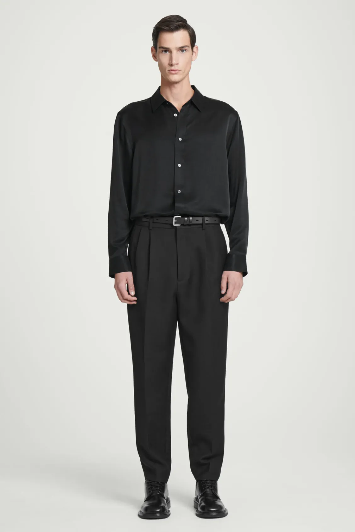 COS RELAXED SILK SHIRT- Shirts